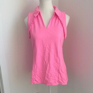 Lilly Pulitzer Luxletic Pink Sleeveless Women's Top